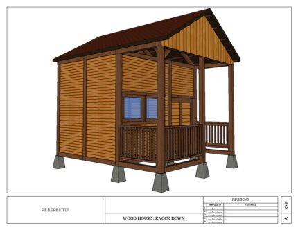 Nakula Prefabricated Wooden House Indonesia by ART CLASSIC